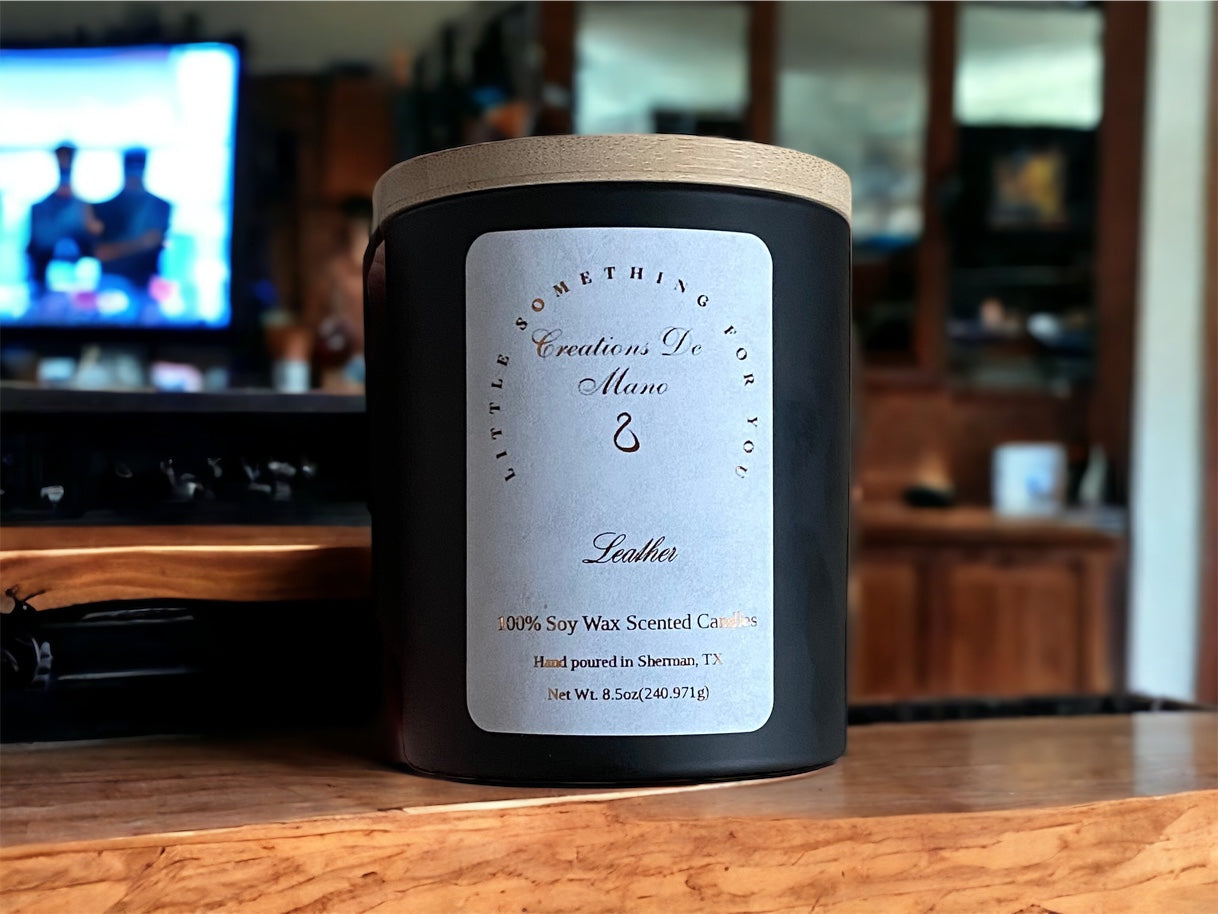 Leather Candle