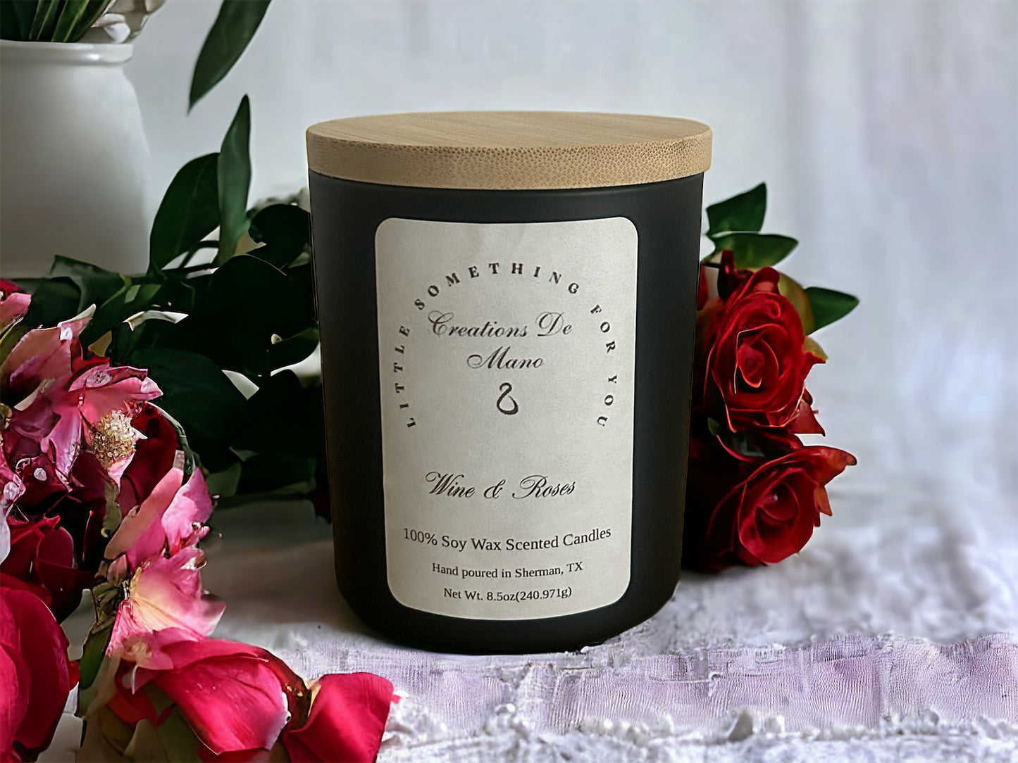 Wine & Roses Candles