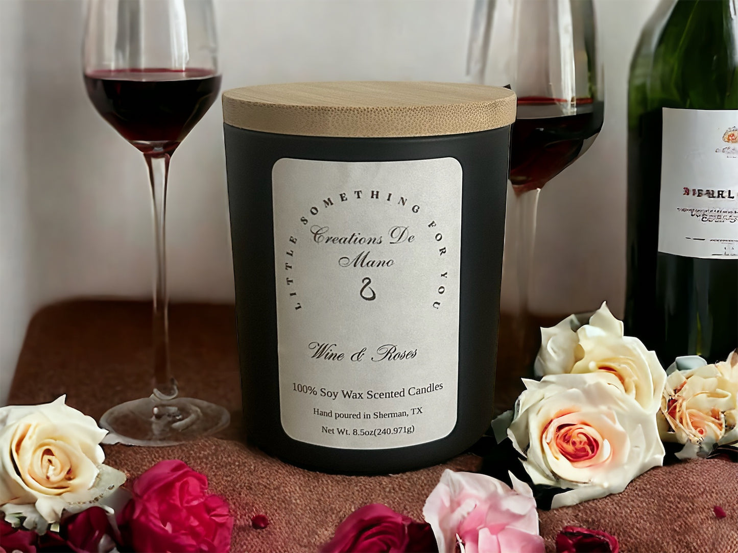 Wine & Roses Candles