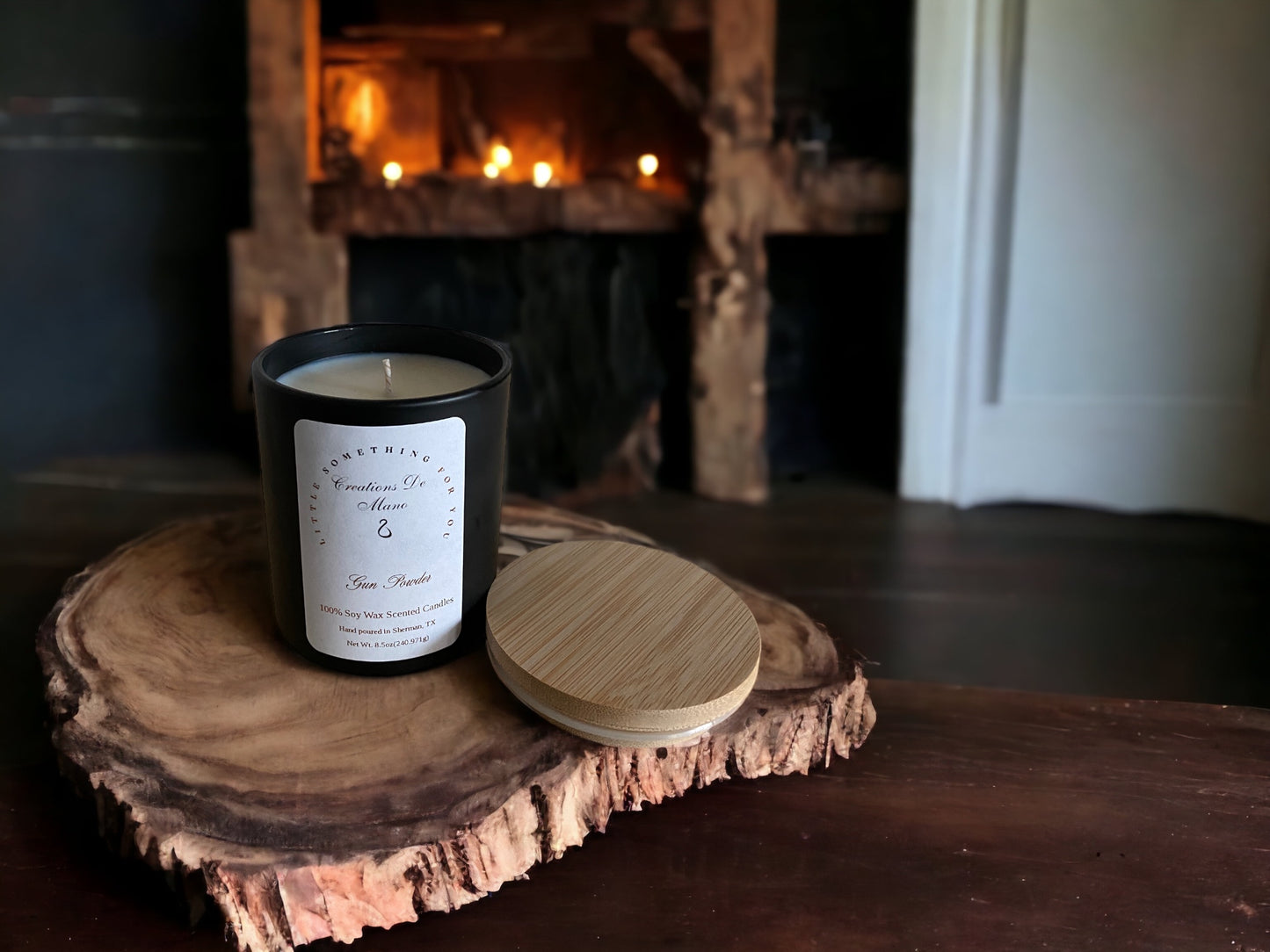 Gun Powder Candle