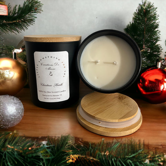 Christmas Hearth Candle