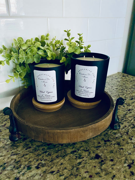 Black Cypress & Cassis Candle