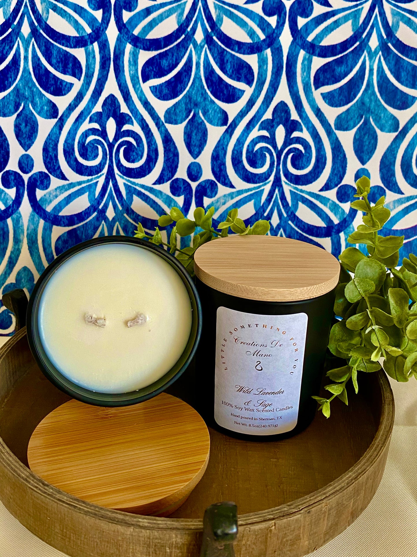 Wild Lavender & Sage Candle